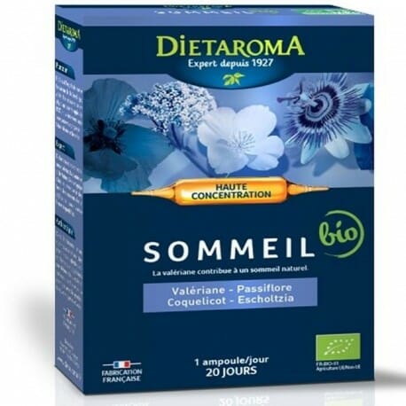 DIETAROMA SOMMEIL BIO - 20 AMPOULES