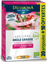 DIETAROMA CAP LIGNE BRULE GRAISSE BIO - 30 AMPOULES