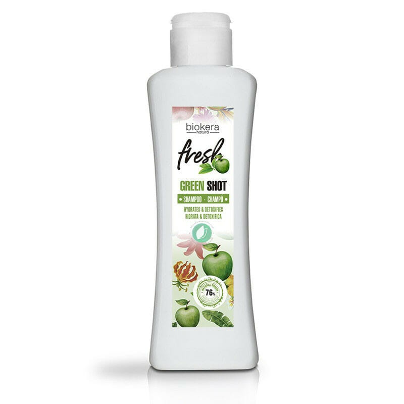 BIOKERA NATURE FRESH GREEN SHOT SHAMPOOING 300ML