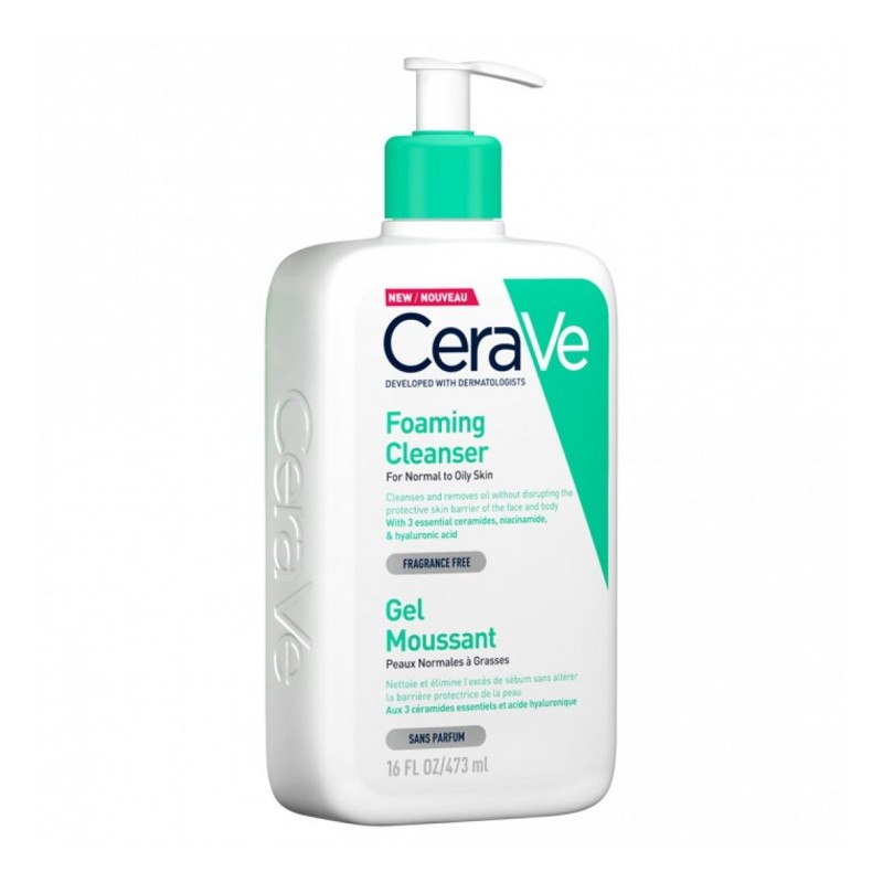 CERAVE GEL MOUSSANT 473ML