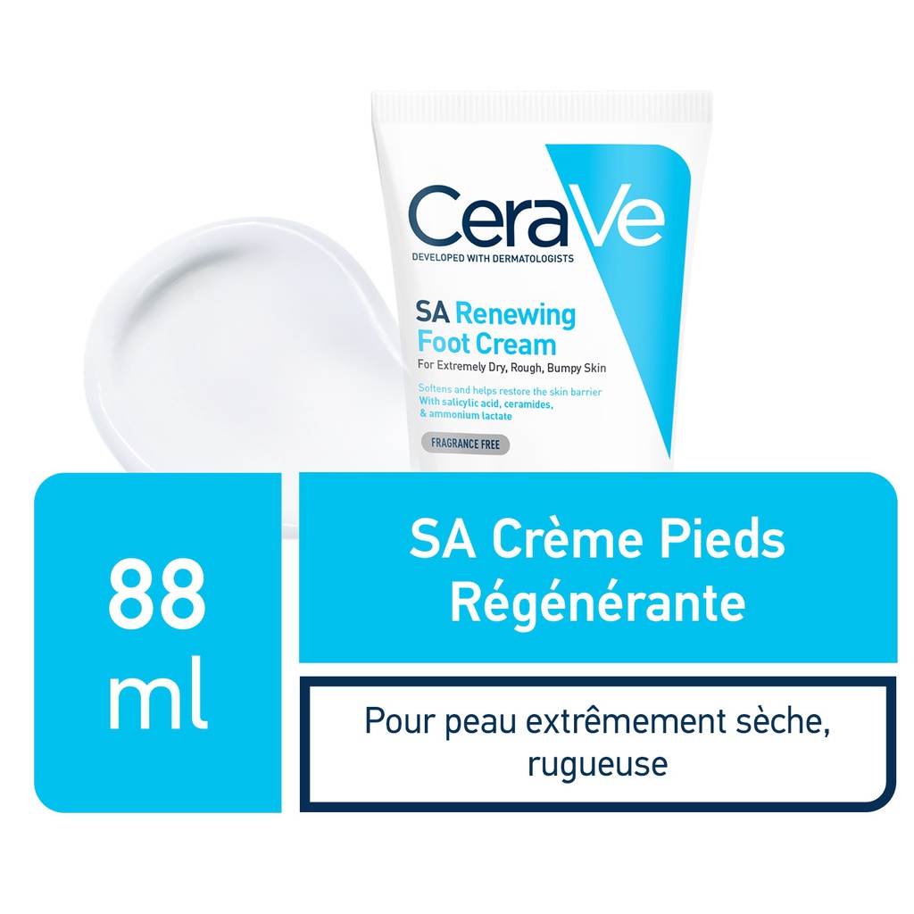 CERAVE SA CREME PIEDS REGENERANTE 88ML