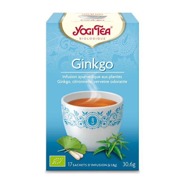 YOGI TEA GINKGO 17 SACHETS