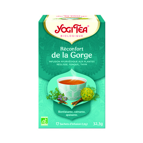 YOGI TEA RECONFORT DE LA GORGE 17 SACHETS