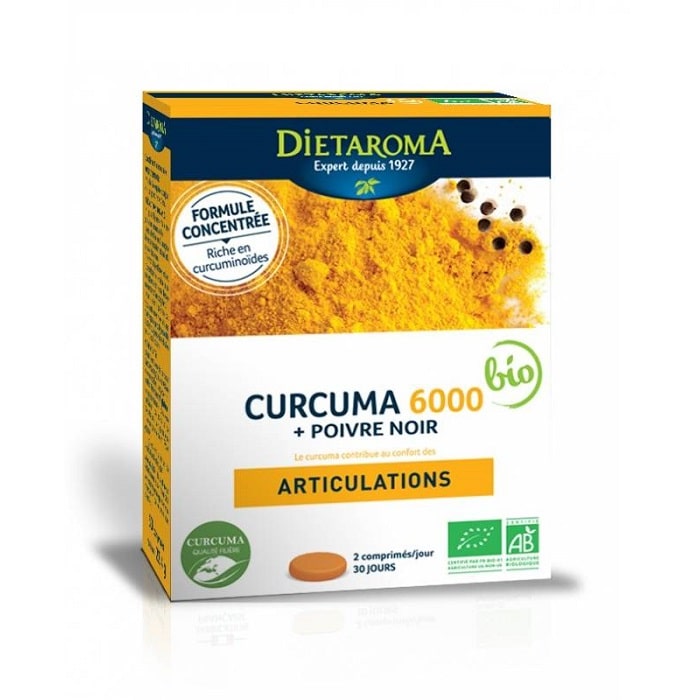 DIETAROMA CURCUMA PLUS POIVRE NOIR 60 CAPSULES