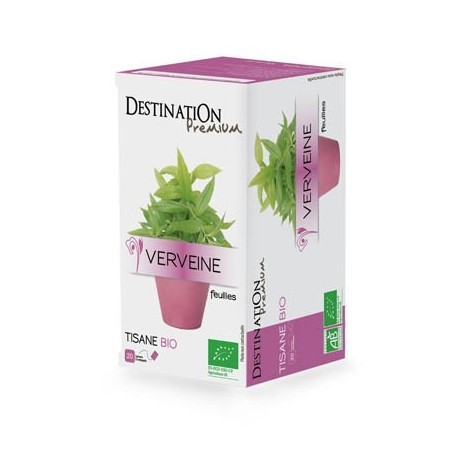 DESTINATION PREMIUM VERVEINE TISANE BIO 20 SACHETS