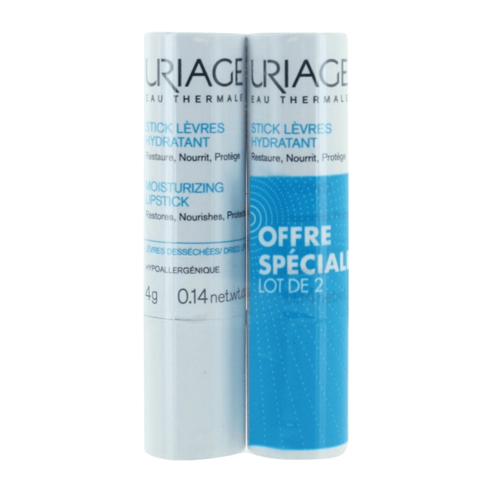 URIAGE DUO STICK LEVRES HYDRATANT 2*4G