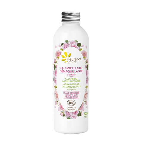 FLEURANCE NATURE EAU MICELLAIRE DEMAQUILLANTE A LA ROSE 200ML