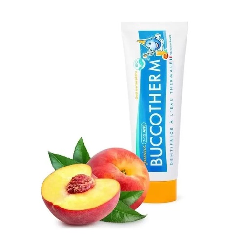 BUCCOTHERM DENTIFRICE JUNIOR 7-12 ANS - GOUT ICE TEA PECHE 50ML