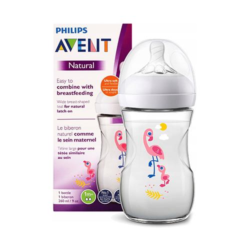 AVENT BIBERON NATURAL 2.0 9OZ FLAMING