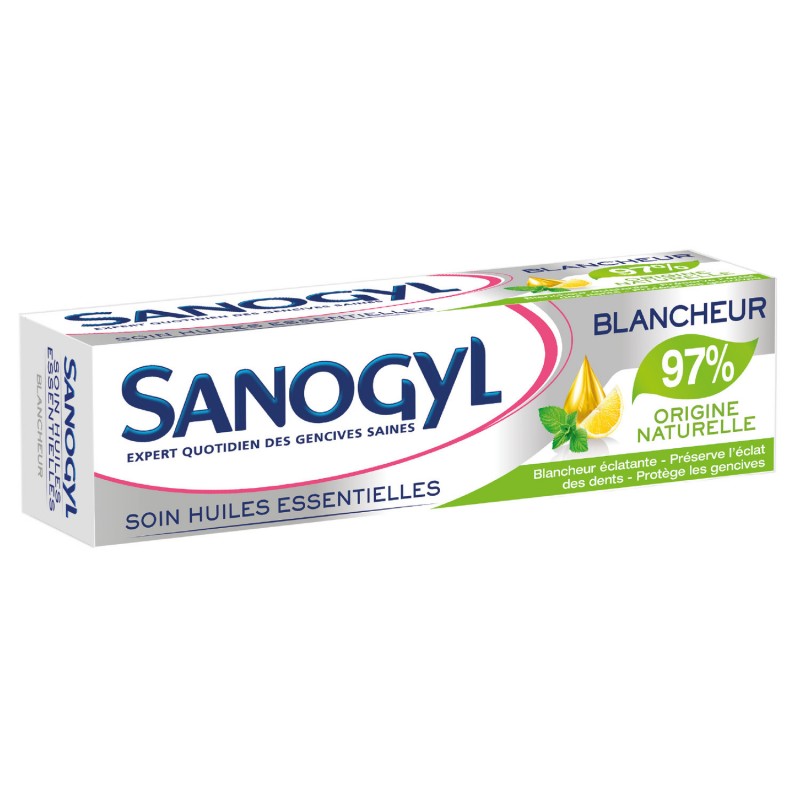 SANOGYL DENTIFRICE SOIN HUILES ESSENTIELLES BLANCHEUR 75ML