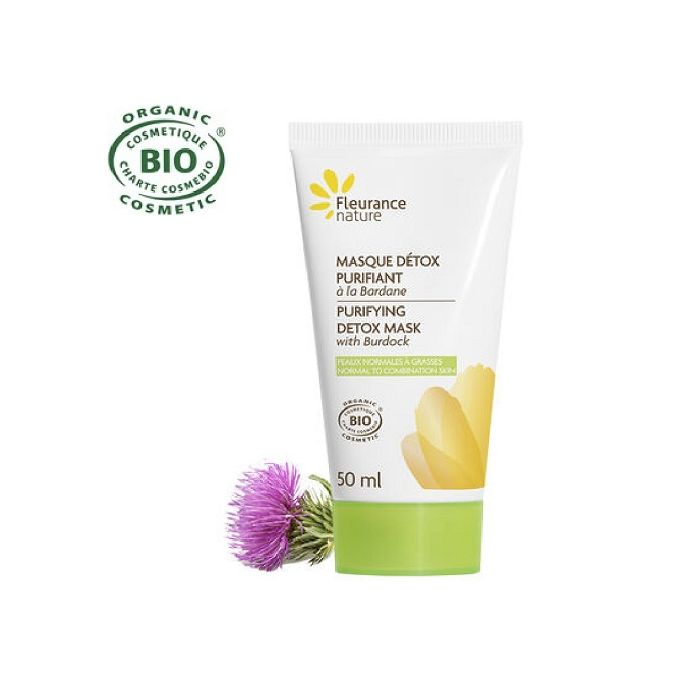 FLEURANCE NATURE MASQUE DETOX PURIFIANT A LA BARDANE 50ML