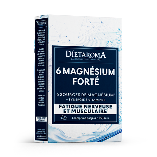 DIETAROMA 6 MAGNESIUM FORTE - EQUILIBRE NERVEUX - 30 COMPRIMES