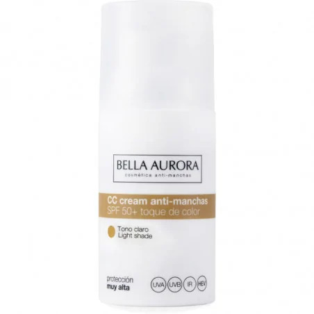 BELLA AURORA CC CREME ANTI-TACHES SPF50 TEINTE CLAIRE 30ML