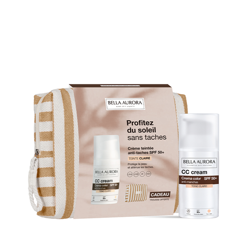 BELLA AURORA CC CREME ANTI-TACHES SPF50+ TEINTE CLAIRE 30ML