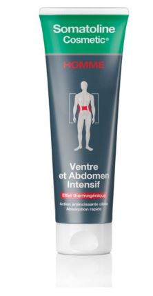 SOMATOLINE HOMME VENTRE ET ABDOMEN INTENSIF EFFET THERMOGENIQUE 250ML