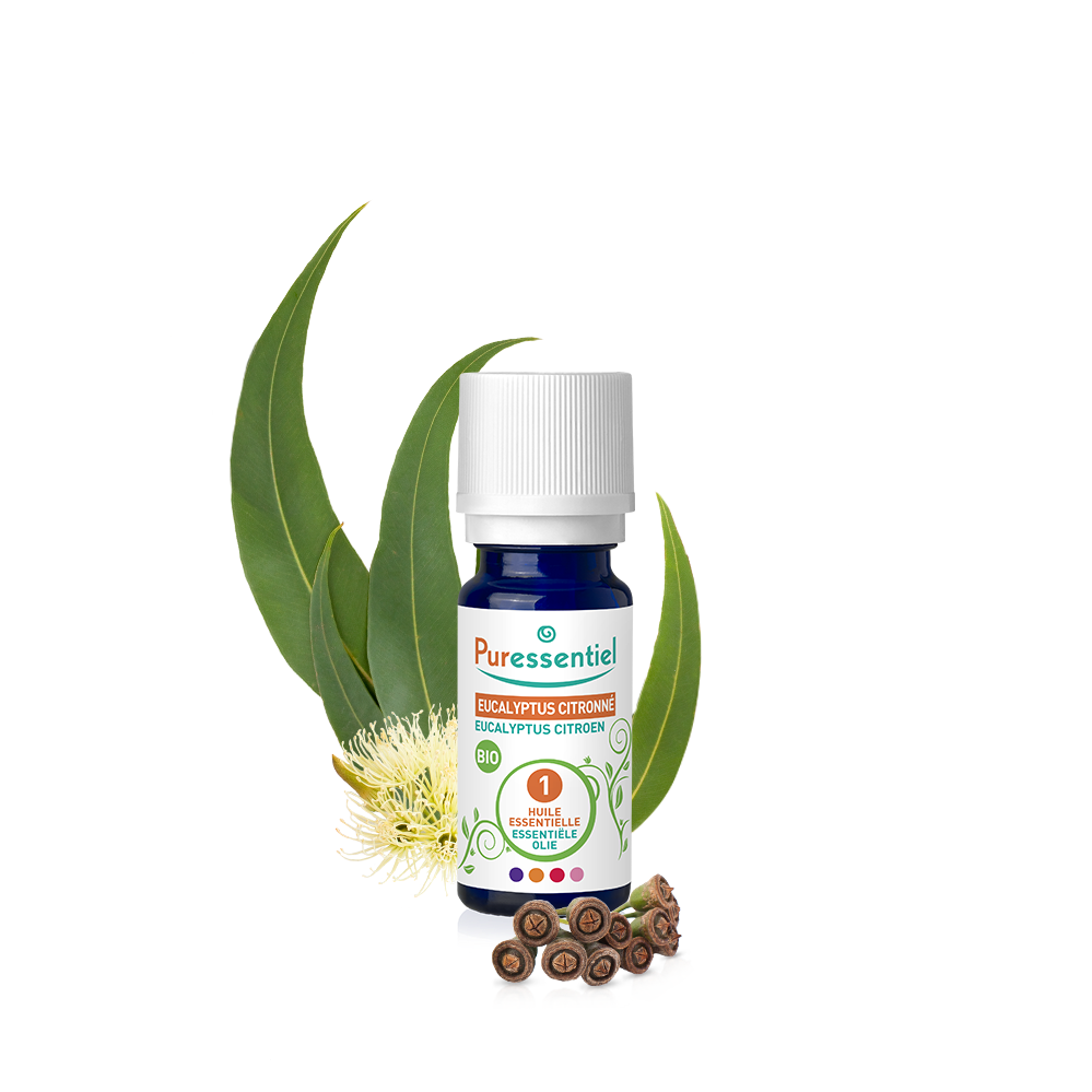 PURESSENTIEL HUILE ESSENTIELLE EUCALYPTUS CITRONNE 10ML