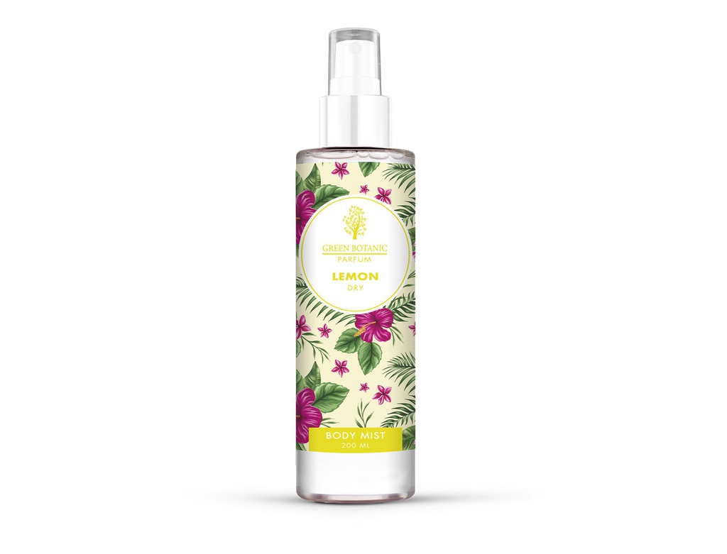 GREEN BOTANIC BODY MIST LEMON DRY 200ML