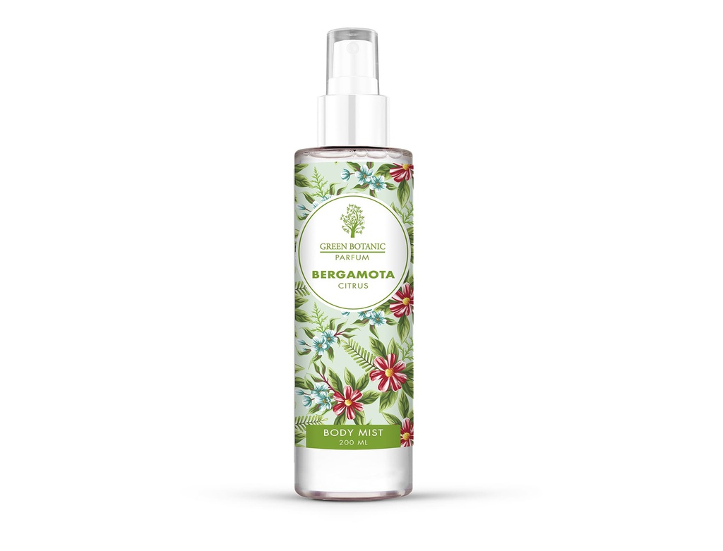 GREEN BOTANIC BODY MIST BERGAMOTA CITRUS 200ML