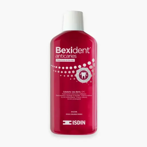 ISDIN BEXIDENT BAIN DE BOUCHE ANTI-CARIES 500ML