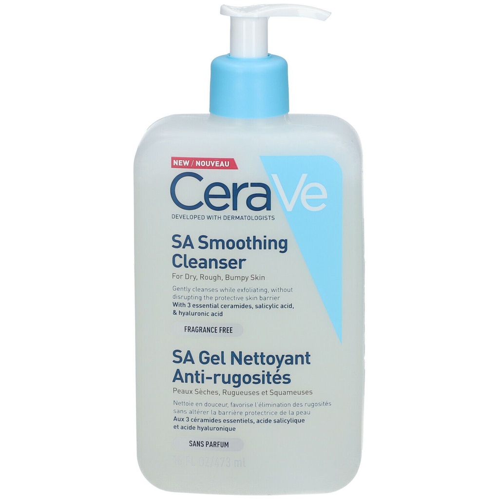 [3337875795456] CERAVE GEL NETTOYANT SA ANTI-RUGOSITES 473ML