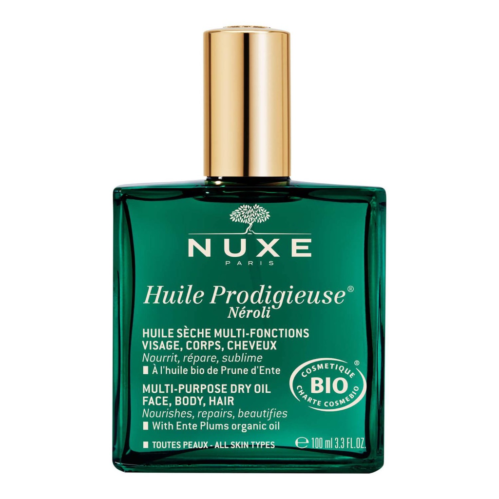 NUXE HUILE PRODIGIEUSE NEROLI HUILE SECHE BIO MULTI-FONCTIONS 100ML