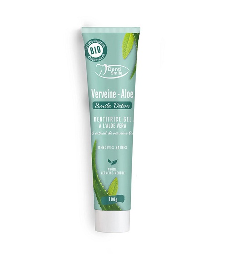 DENTI SMILE DENTIFRICE GEL A L' ALOE VERA SMILE DETOX 100ML