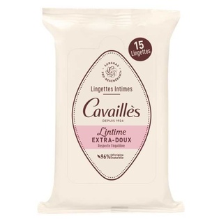 ROGE CAVAILLES LINGETTES INTIMES EXTRA DOUX 15U