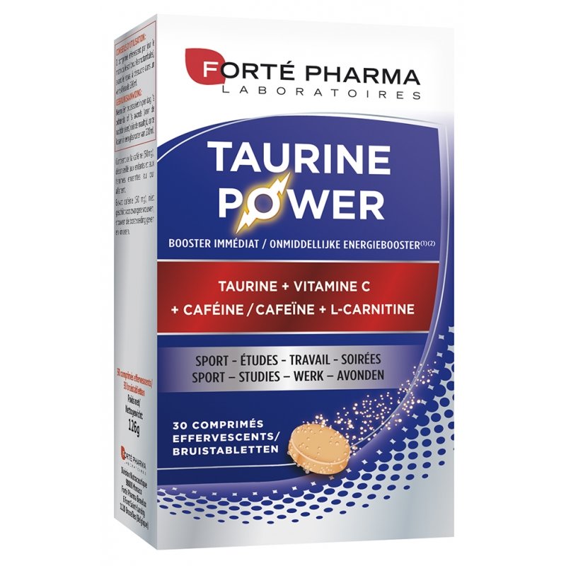 FORTE PHARMA TAURINE POWER - 30 COMPRIMES