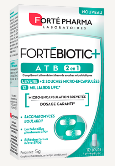 FORTE PHARMA FORTEBIOTIC ATB 10 GELULES