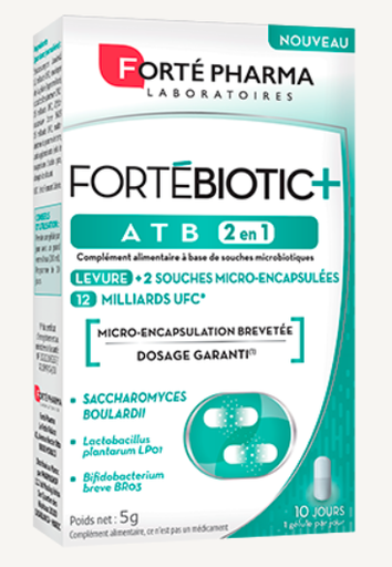 FORTE PHARMA FORTEBIOTIC ATB 10 GELULES