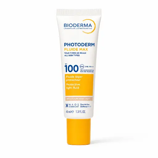 BIODERMA PHOTODERM FLUIDE MAX SPF100 TEINTE TRES CLAIRE 40ML