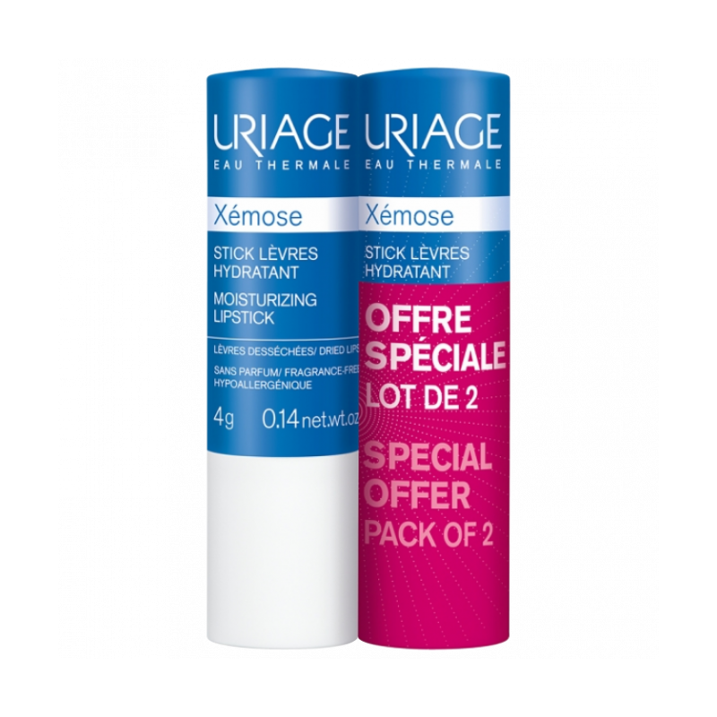 URIAGE DUO XEMOSE STICK LEVRES HYDRATANT 2*4G