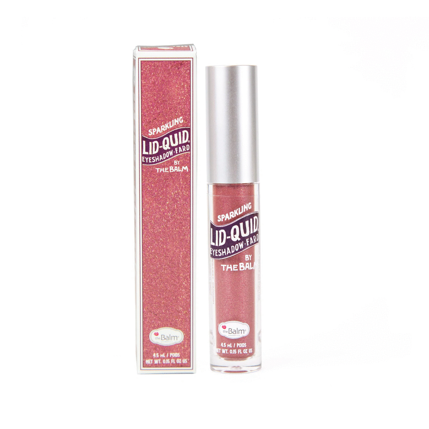 THE BALM LID-QUID SPARKLING LIQUID EYESHADOW STRAWBERRY DAIQUIRI