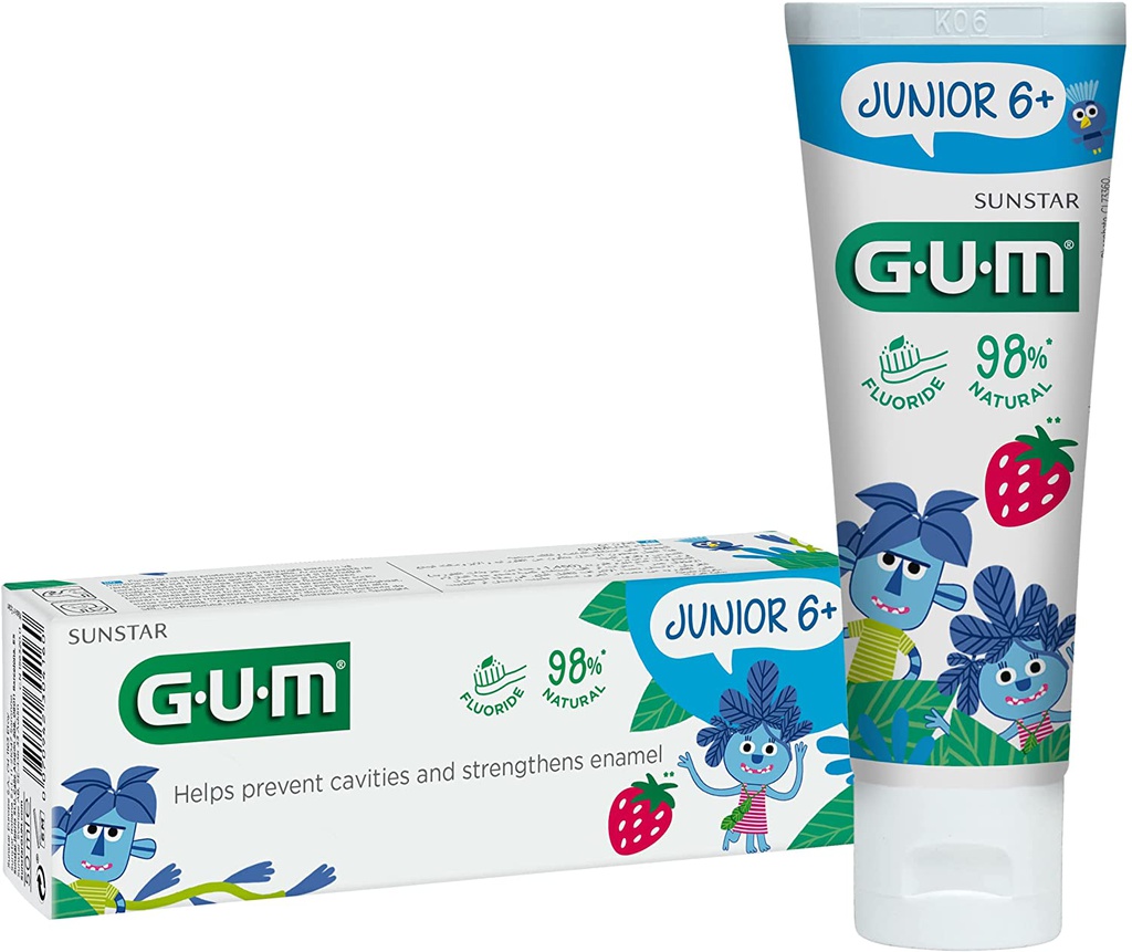 GUM DENTIFRICE JUNIOR 6+ 50ML 3004