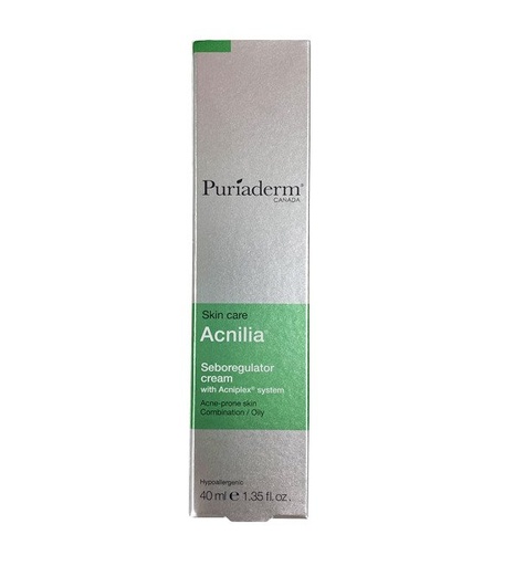 PURIADERM ACNILIA CREME SEBO-REGULATRICE 40ML
