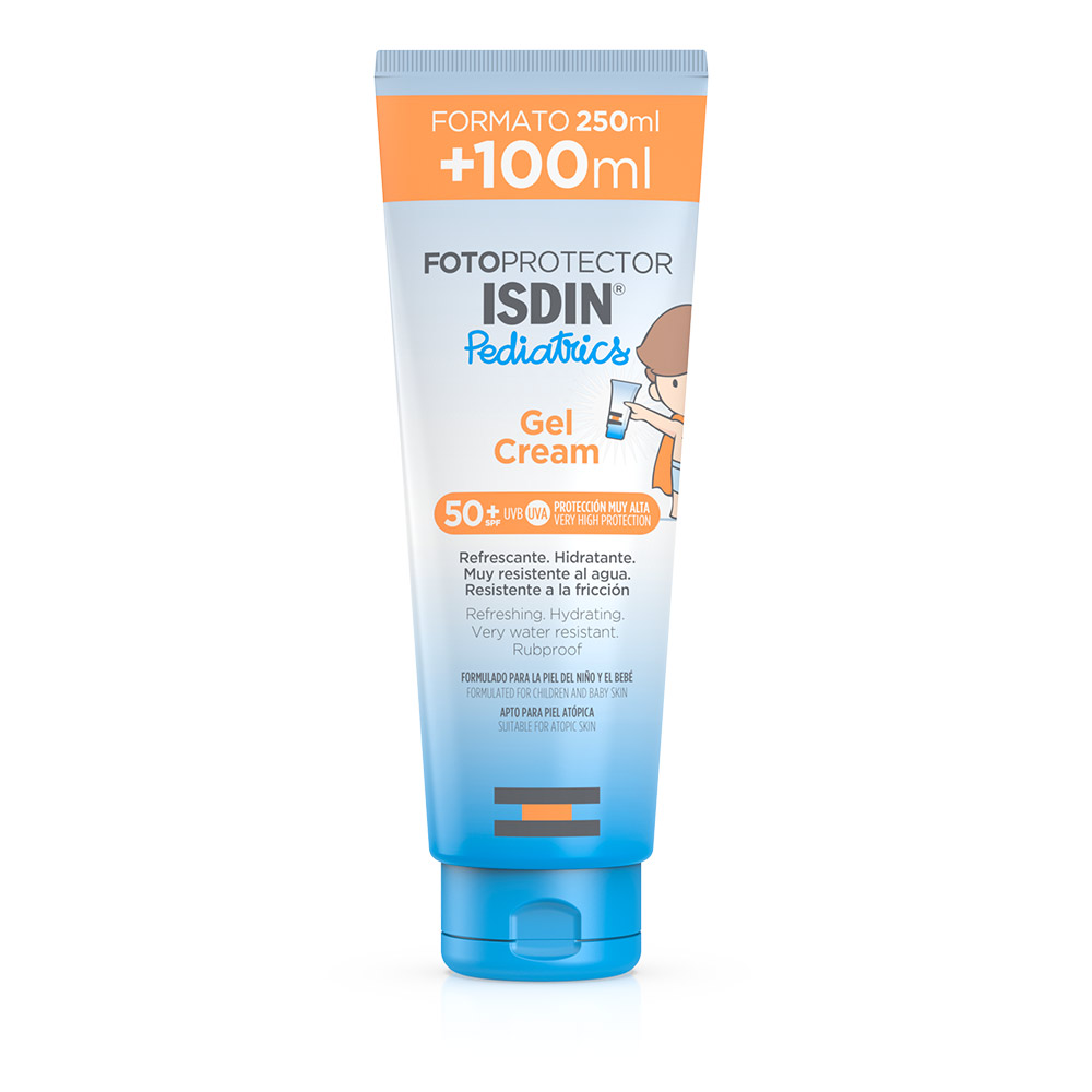 [8429420245822] ISDIN SOLAIRE FOTOPROTECTOR PEDIATRICS GEL CREAM SPF50+ 250ML