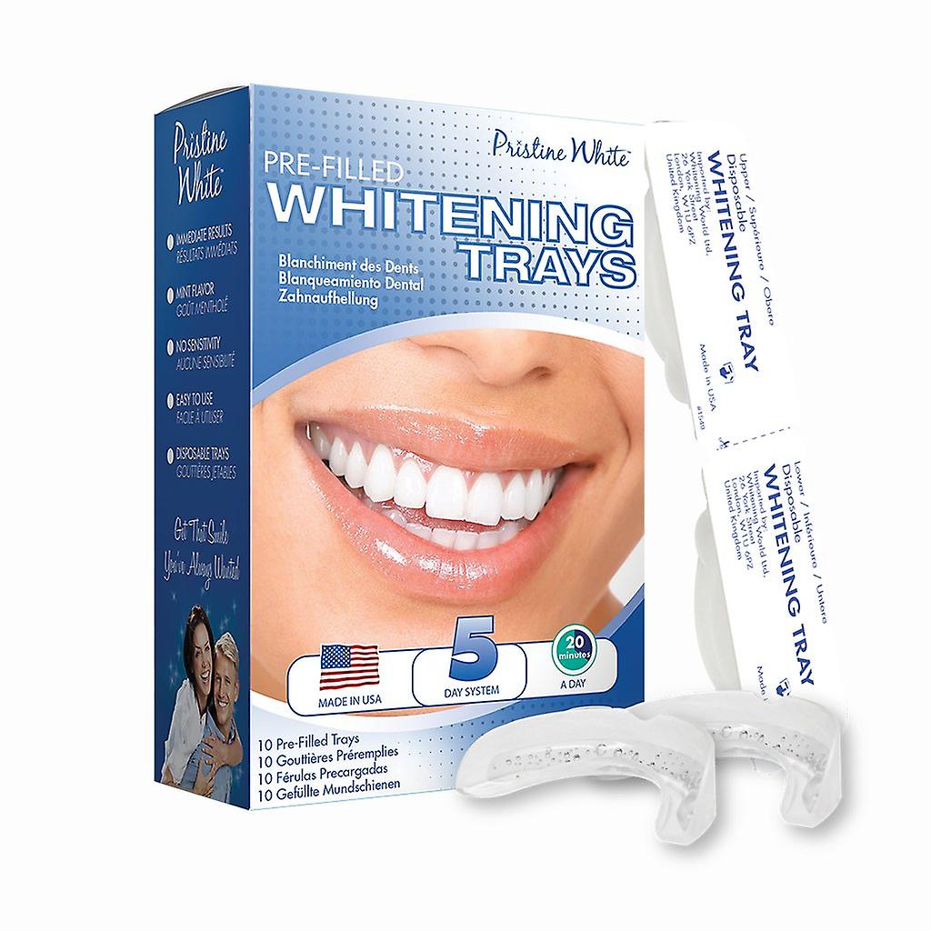 BEAMING WHITE PRE-FILLED WHITENING TRAYS 14 UNITES