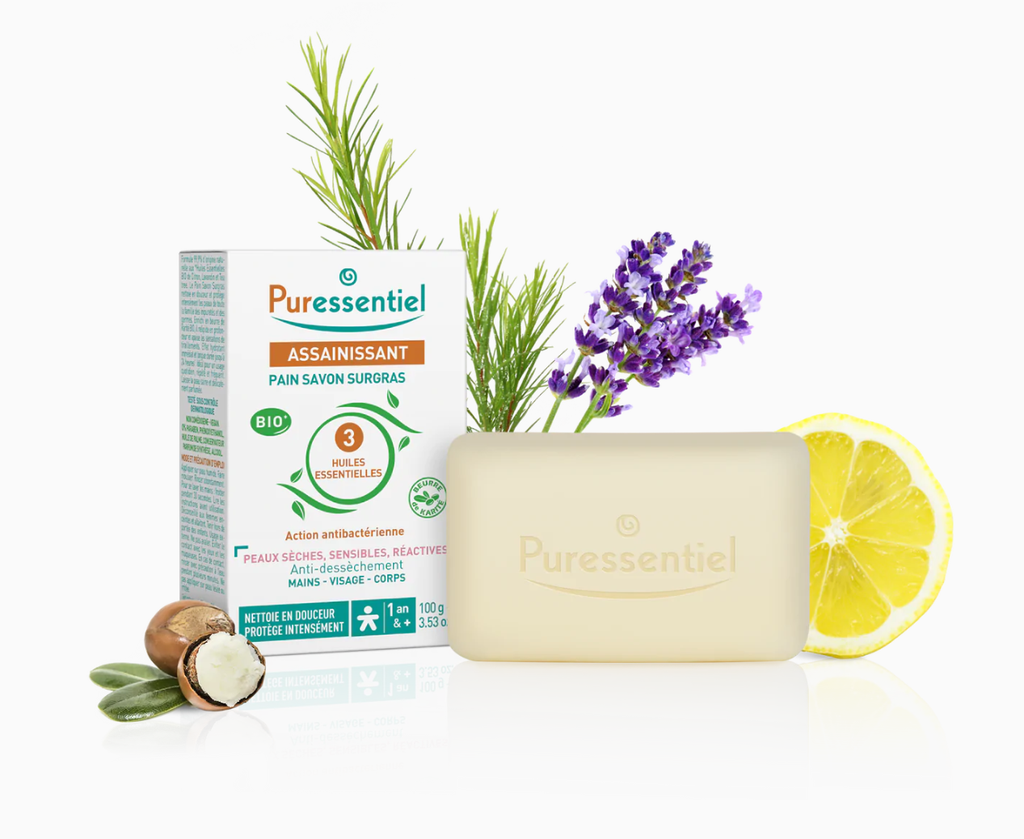 PURESSENTIEL ASSAINI SAVON SURGRAS 100G