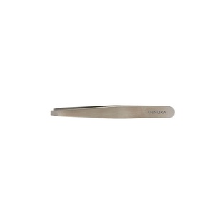 INNOXA PINCE A EPILER 9.5CM MORS DROITS INOX ARGENTE MAT 9539