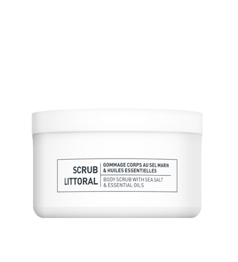 ALGOLOGIE SCRUB LITTORAL - GOMMAGE CORPS AU SEL MARIN &amp; HUILES ESSENTIELLES 150ML