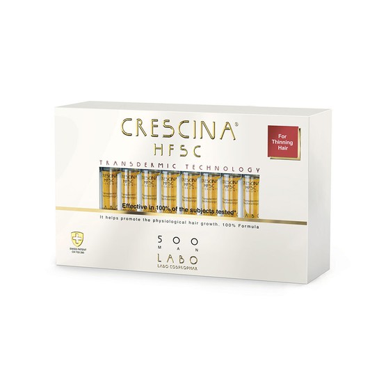 CRESCINA HFSC 500 MAN 20 FLACONS 3.5ML