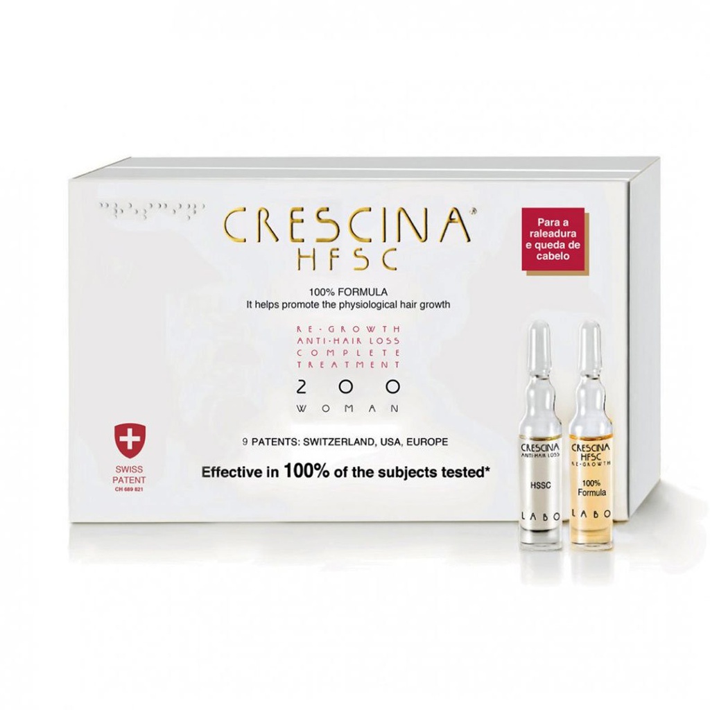 CRESCINA HFSC 200 WOMAN 10+10 FLACONS 3.5ML