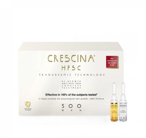 CRESCINA HFSC HOMME 500 MAN 10+10 FLACONS 3.5ML