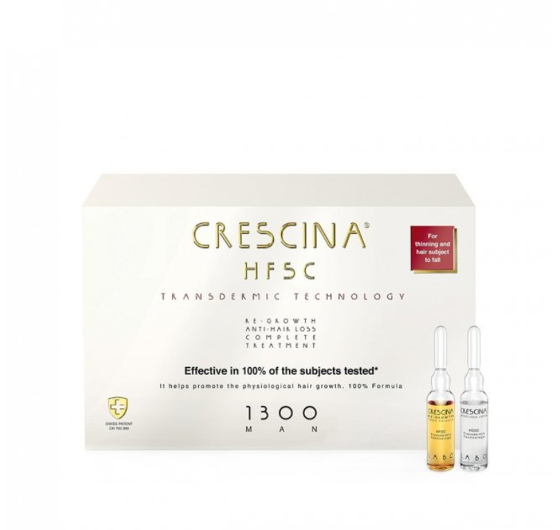 CRESCINA HFSC 1300 MAN 10+10 FLACONS 3.5ML