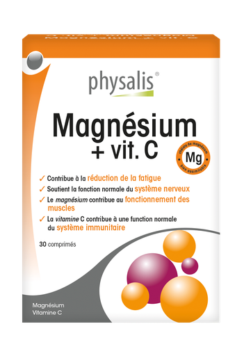 PHYSALIS MAGNESIUM +C 30 COMPRIMES