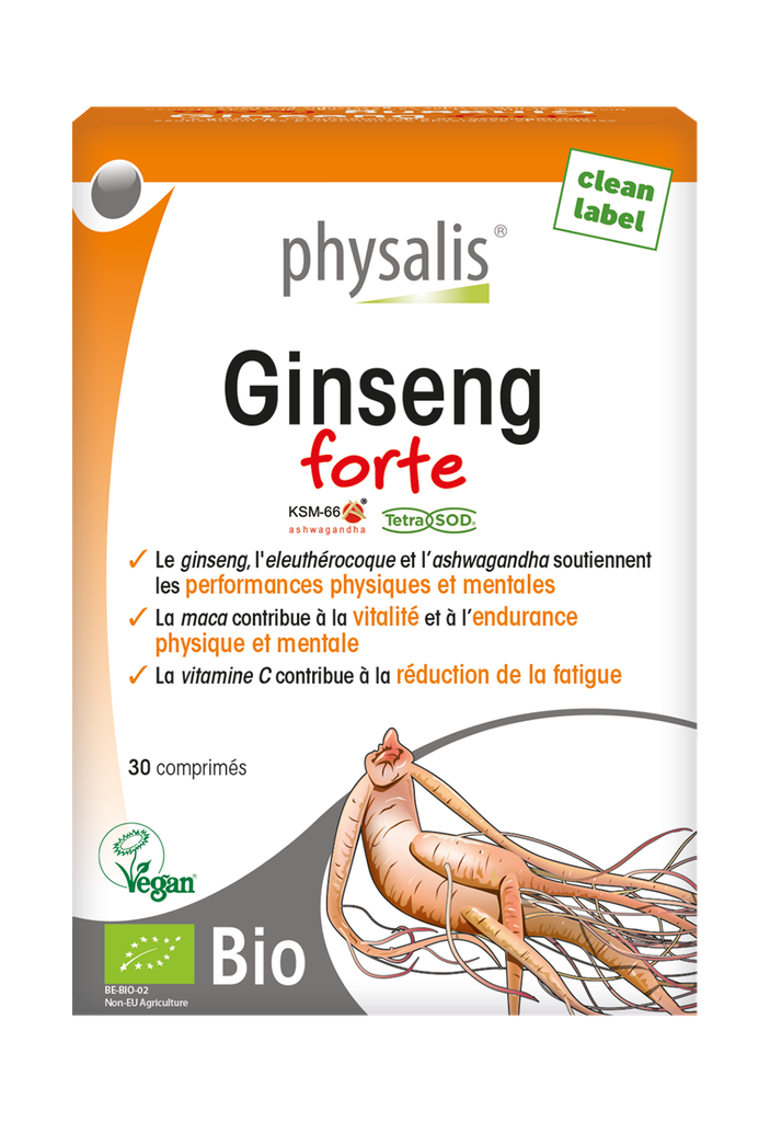 PHYSALIS GINSENG FORTE - 30 COMPRIMES