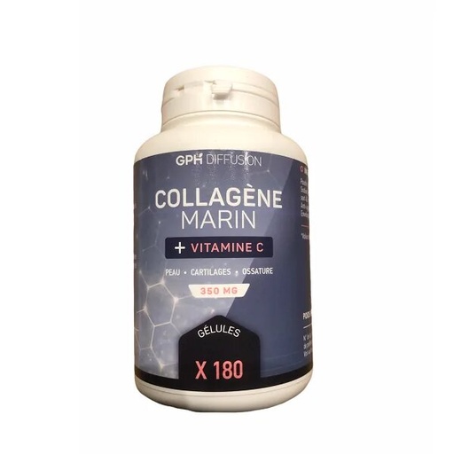 GPH COLLAGENE MARIN + VITAMINE C 350MG - 180 GELULES