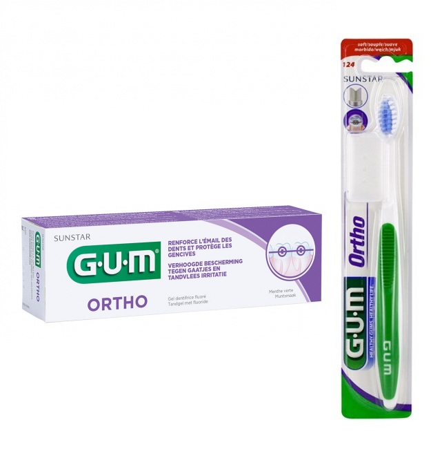 GUM DENTIFRICE ORTHO + BAD ORTHO 124 3080+