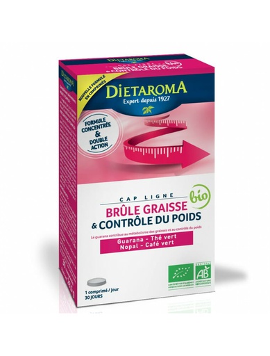 DIETAROMA BRULE GRAISSE ET CONTROLE DU POIDS 30 COMPRIMES