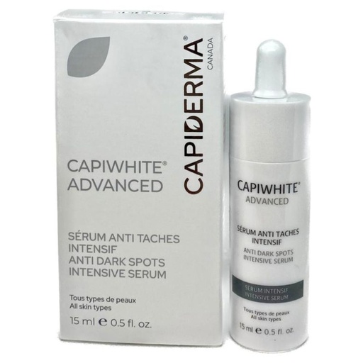 CAPIDERMA CAPIWHITE ADVANCED SERUM ANTI-TACHES INTENSIF 15ML